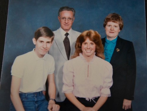 Nevermind the mullet: what in the world am I wearing?!